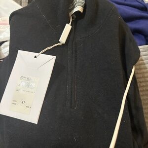 New Ferragamo men’s 100 cashmere sweater